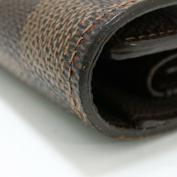 Louis Vuitton Porte Wallet Tresor Etui Papier Trifold Damier - Picture 12 of 16